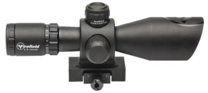 Firefield FF13064 Barrage  Matte Black 2.5-10x40mm Illuminated Red/Green Mil-Dot Reticle