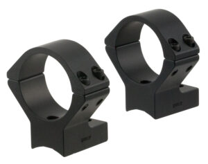 Talley 930711 Scope Mount/Ring Combo  Black Anodized 1" Tube Fits Browning BLR/BAR/BPR Low Rings