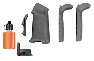 Magpul MAG520-GRY MIAD Type 1 Gen 1.1 Grip Kit Polymer Aggressive Textured Gray for AR Platform