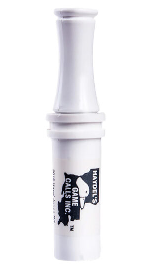 Haydel's Game Calls B14 Blue & Snow Goose Open Call Attracts Geese White Plastic
