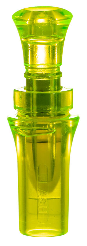 Duck Commander DCFLASH Flash Open Call Double Reed Mallard Hen Sounds Attracts Ducks Yellow Acrylic