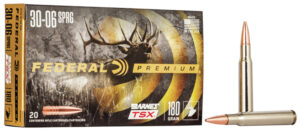 Federal P3006AE Premium  30-06Springfield 180gr Barnes TSX 20 Per Box/10 Case