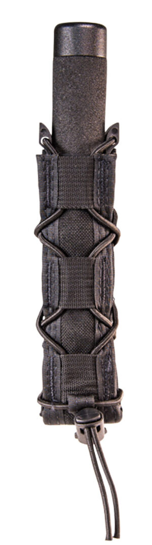 High Speed Gear 13EX10BK TACO Extended Mag Pouch Single Black Nylon Belt Belts 2.25" Wide Compatible w/ Pistol