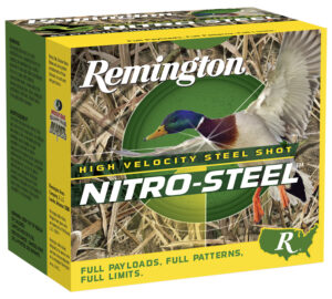 Remington Ammunition 20658 Nitro-Steel High Velocity 12Gauge 2.75" 1 1/4oz 4Shot 25 Per Box/10 Case