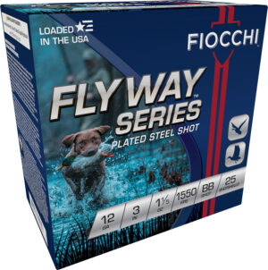Fiocchi 123ST15B Flyway  12Gauge 3" 1 1/5oz BBShot 25 Per Box/10 Case