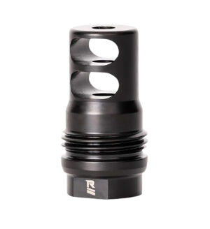 Rugged Suppressor MB010 2 Port Brake  Black for 1/2"-28 tpi Threads & 2.16" OAL for 5.56x45mm NATO Radiant762, Surge762, Razor762 & Micro30 Suppressors