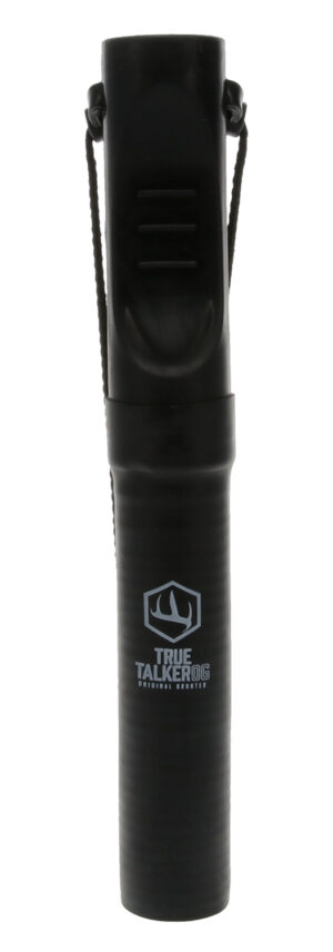 Hunters Specialties 100145 True Talker OG Open Call Attracts Deer, 5 Deer Vocalizations, Mature/Young Buck Grunts, Doe/Fawn Bleats & Aggressive Buck Growl, Black Rubber