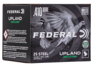 Federal USH41075 Upland Field & Range 410Gauge 3" 3/8oz 7.5Shot 25 Per Box/10 Case
