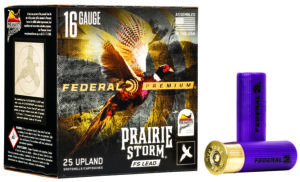 Federal PFX164FS4 Premium Prairie Storm FS 16Gauge 2.75" 1 1/8oz 4Shot 25 Per Box/10 Case