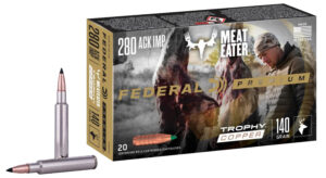 Federal P280A1TC1 Premium  280Ackley Improved 140gr Trophy Copper 20 Per Box/10 Case