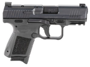 Canik HG5643N TP9 Elite Subcompact 9mm Luger 15+1/12+1, 3.60" Black Nitride Match Grade Barrel, Optic Ready/Serrated Steel Slide, Polymer Frame w/Picatinny Rail & Interchangeable Backstrap Grip