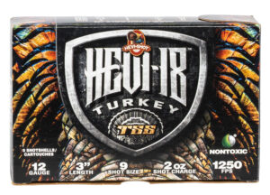 HEVI-Shot HS4009 HEVI-18 TSS Turkey 12Gauge 3" 2oz Tungsten 9Shot 5 Per Box/10 Case