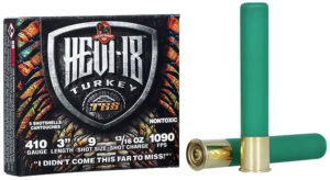 HEVI-Shot HS1009 HEVI-18 TSS Turkey 410Gauge 3" 13/16oz Tungsten 9Shot 5 Per Box/10 Case