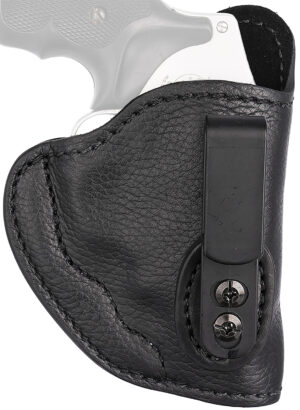 1791 Gunleather UCH2NSBR Ultra Custom  IWB Size 02 Night Sky Black Leather Belt Clip Fits S&W J Frame/Ruger LCR Right Hand