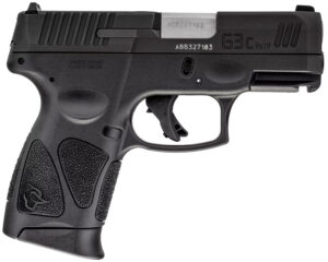 Taurus 1G3C93110 G3C Compact Frame 9mm Luger 10+1 3.26" Matte Stainless Steel Barrel, Matte Black Tenifer Serrated Steel Slide, Black Polymer Frame w/Picatinny Rail, Black Polymer Grip, Right Hand