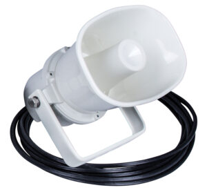 Foxpro SPSGE Snow Pro External Speaker White Compatible With FoxPro Snow Pro Digital Game Call