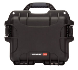 Nanuk 9081001 908 Waterproof Black Resin w/ Foam Padding&Airline Approved