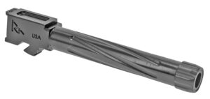 Rival Arms RA20G104D Precision V1 Match Grade 9mm Luger Compatible w/Glock 17 Gen5, 4.49" Fluted Threaded PVD Stainless Steel