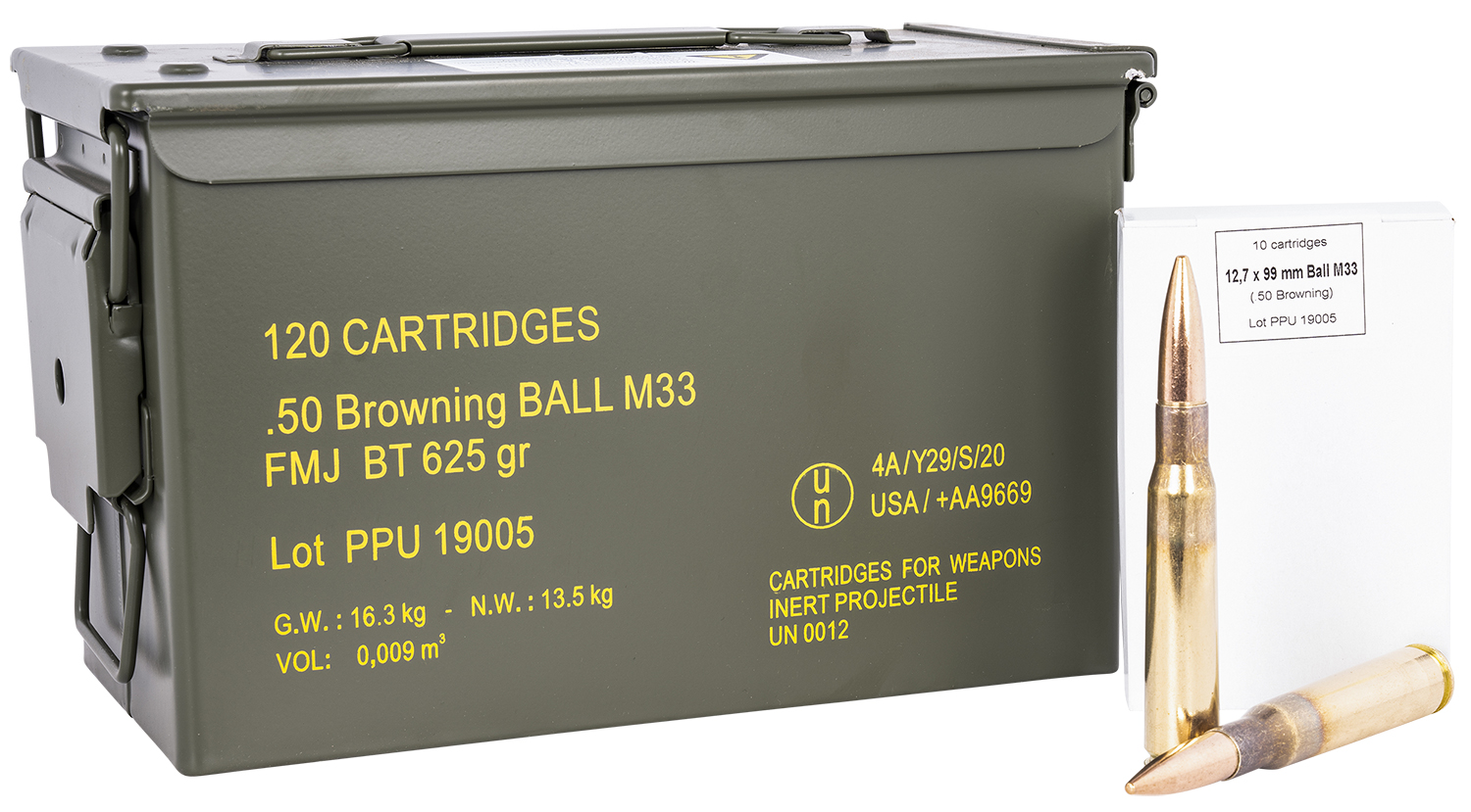 TRZ Trading .50 BMG 625gr Brass – 120rd