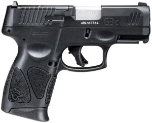 Taurus 1G3CP93110 G3C 9mm Luger 10+1 3.26" Matte Stainless Steel Barrel, Matte Black Tenifer Optic Cut/Serrated Slide, Black Polymer Frame w/Picatinny Rail, Black Polymer Grips
