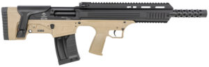 ATI ATIG12BDT Bulldog  12 Gauge Semi-Auto 3" 5+1 18.50" Black Steel Barrel, Black Aluminum Receiver, Picatinny Rail, Tan Fixed Bullpup Stoc & Grip