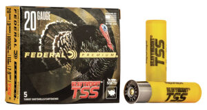 Federal PTSSX295F79 Premium Turkey Heavyweight TSS 20Gauge 3" 1 5/8oz 7/9Shot 5 Per Box/50 Case