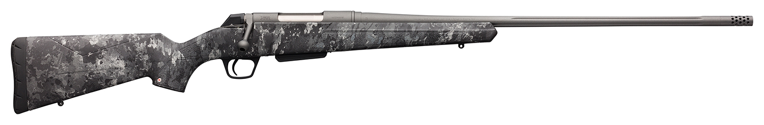 Winchester Guns 535776255 XPR Extreme Hunter 300 WSM 3+1 Cap 24" MB Tungsten Gray Cerakote Rec TrueTimber Midnight Stock Right Hand with MOA Trigger System (Full Size) No Sights