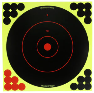 Birchwood Casey TDSNC1212PK Target Dispenser Adhesive Paper 12" Bullseye, Includes Pasters 12 PK