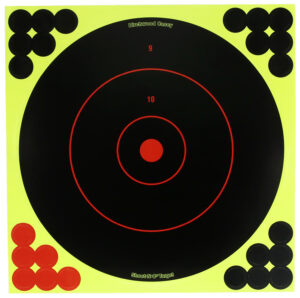 Birchwood Casey TDSNC1225PK Target Dispenser Adhesive Paper 12" Bullseye Includes Pasters 25 Per Pack