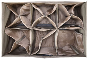 Higdon Outdoors 37124 X-Slot Decoy Bag Universal Tan 600D Polyester 36"L x 24"W x 16"H Holds up to 24 Decoys
