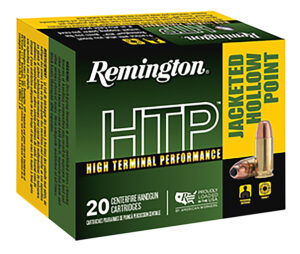 Remington Ammunition 23012 HTP  45Colt 230gr Jacketed Hollow Point 20 Per Box/25 Case