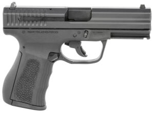 FMK G9C1G2BSSCM 9C1 G2 *CA/MA Compliant 9mm Luger 10+1 4" Black Stainless Steel Barrel, Black Serrated Carbon Steel Slide, Black Polymer Frame w/Picatinny Rail, Black Backstrap Grip