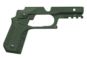 Recover Tactical CC3C-03 Grip & Rail System  Green Polymer Picatinny for Compact 1911