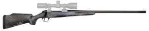 Fierce Firearms FCRG7MMRM24TP Carbon Rage  Full Size 7mm Rem Mag 3+1 24" Black C3 Carbon Fiber Barrel, Tungsten Gray Cerakote Titanium Receiver, Phantom Camo Fixed Fierce Tech C3 Stock, Right Hand