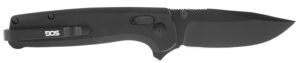 S.O.G SOGTM1027BX Terminus XR 2.95" Folding Clip Point Plain Black D2 Steel Blade Black G10 Handle Features Box Packaging Includes Pocket Clip