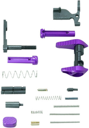 Timber Creek Outdoors ARLPKPPA Lower Parts Kit Purple Anodized Aluminum for AR-15