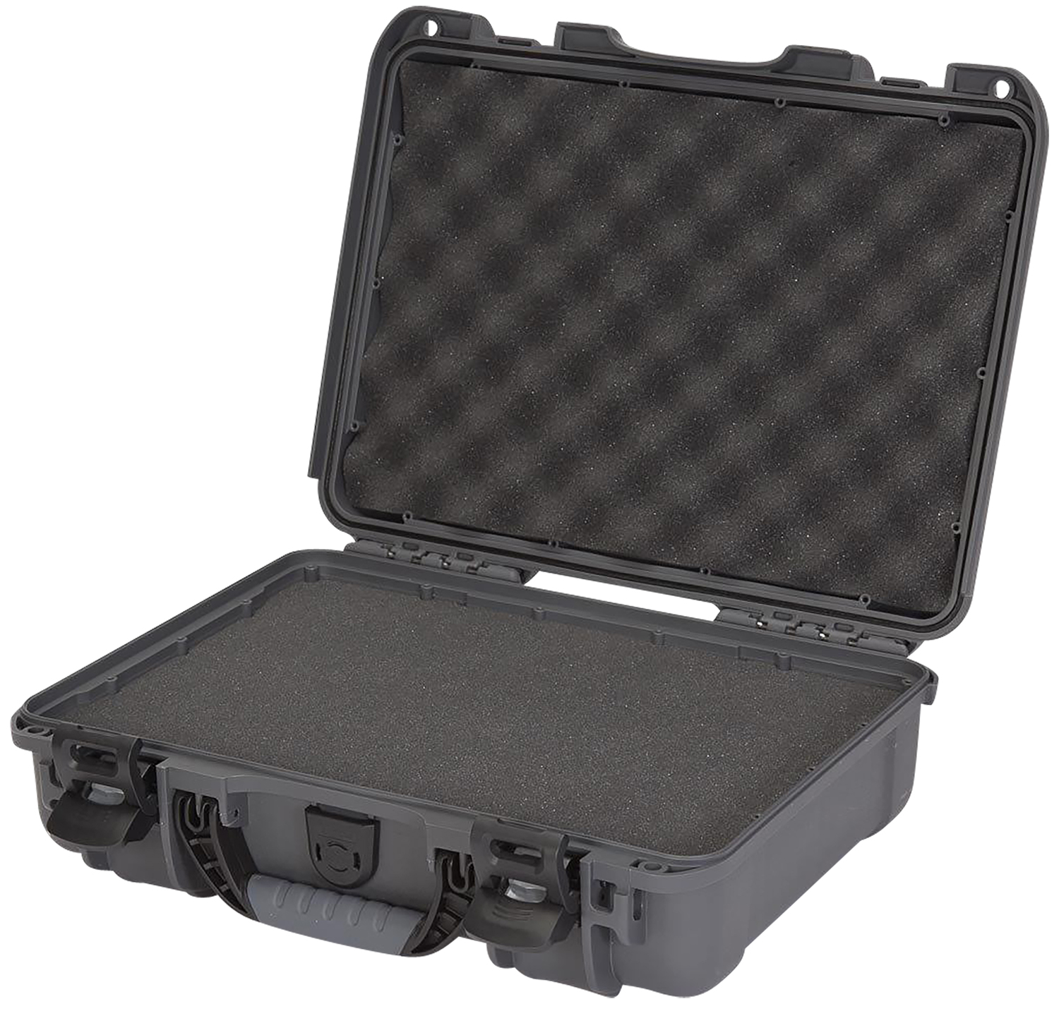 Nanuk 9101007 910 Waterproof Graphite Resin w/ Foam Padding&Airline Approved