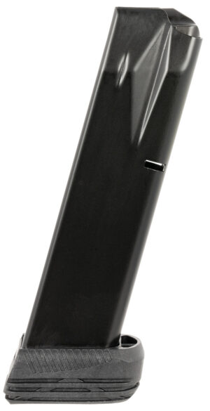 Mec-Gar MGPB9220DPS Beretta 20rd Extended 9mm Luger, Fits Beretta 92FS/M9/92G/92X Black Carbon Steel
