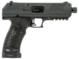 Hi-Point JXP10 JXP  10mm Auto 10+1, 5.20" Black Steel Threaded Barrel, Black Powder Coated YC9 Styled/Serrated Steel Slide, Black Polymer Frame w/Picatinny Rail, Black Textured Polymer Grip