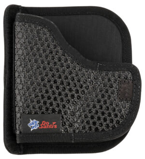 DeSantis Gunhide M44BJ8JZ0 Super Fly Black Rubberized Fabric Pocket Fits Sig P365 Ambidextrous