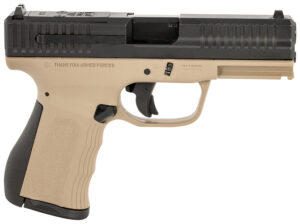 FMK FMKG49DE G3 9mm Luger 14+1 4" Stainless Steel Barrel, Black Optic Cut/Serrated Carbon Steel Slide Flat Dark Earth Polymer Frame w/Picatinny Rail, Black Backstrap Grip