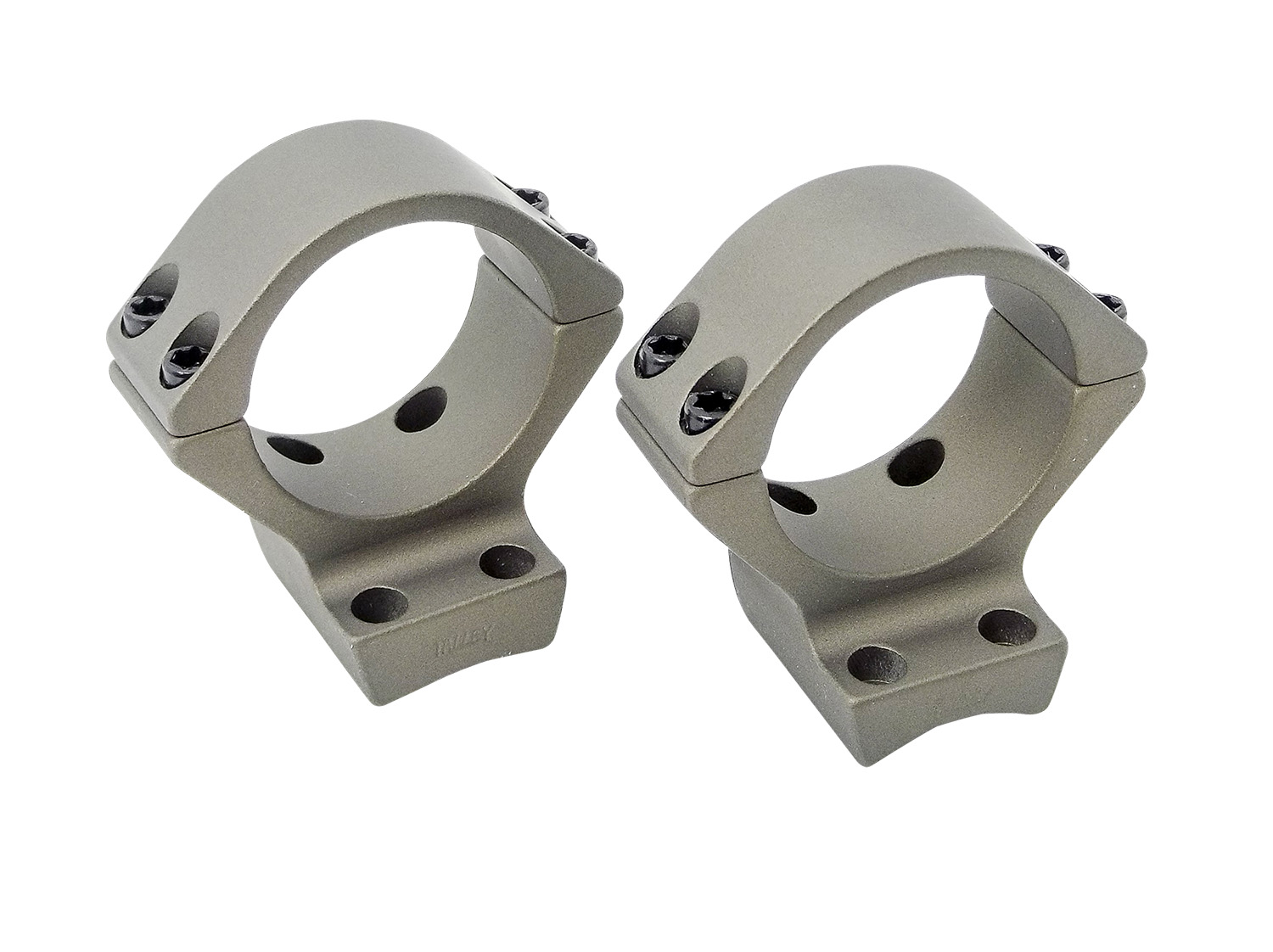 Talley SB950735 Scope Mount/Ring Combo Smoked Bronze Cerakote 1" Tube Fits X-Bolt High Rings
