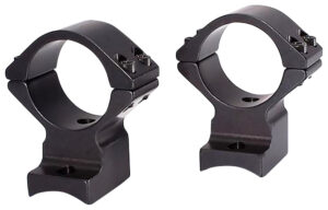 Talley 840700LM Scope Mount/Ring Combo  Black Anodized 34mm Tube Remington 700/721/722/725/40X Medium Rings Long Action 20 MOA