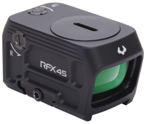 Viridian 9810053 RFX45 Black Anodized 1 x 24 mm x 15.5 mm 5 MOA Green Dot ACRO/RMR