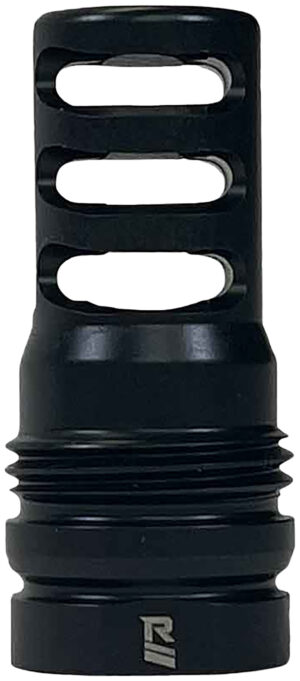 Rugged Suppressors MB026 3 Port Brake  338 Cal (8.6mm), M18x1 tpi, Dual  Taper Locking System, Fits R.U.M. Mount