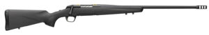 Browning 035602282 X-Bolt Pro Full Size 6.5 Creedmoor 4+1 22" Matte Blued Fluted Sporter SR Barrel, Blued Drilled & Tapped/X-Lock Mount Steel Receiver, Black Fixed Synthetic Stock