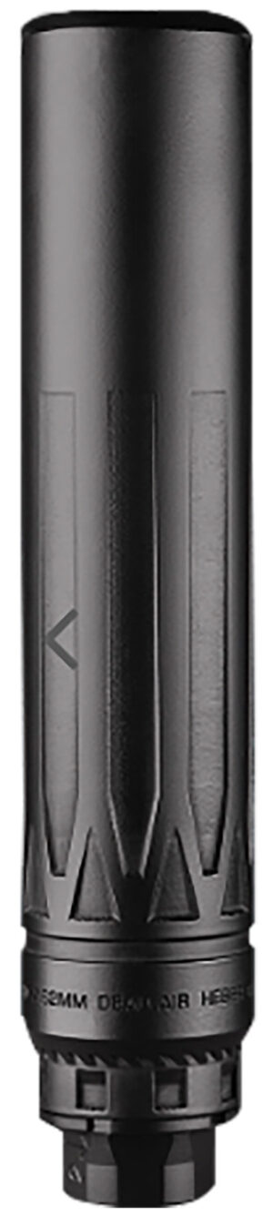 Dead Air NOMADLTIXCXENOBLK Nomad LTI XC Xeno Black 7.62mm Silencer w/ Xeno Adapter & DA124 Omni Brake