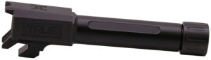 True Precision Inc TPSHCBXTBL Springfield 9mm Luger 3.10" Threaded Black Nitride Stainless Steel, Fits Springfield Hellcat