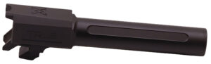 True Precision Inc TPSHCPBXBL Springfield 9mm Luger 3.70" Fluted Black Nitride Stainless Steel, Fits Springfield Hellcat Pro