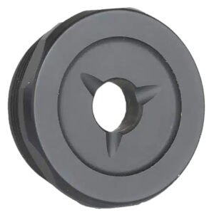 Jk Armament JK155PROEC30 155 Pro Flash Reducer End Cap 30 Cal 1.375"x24 Ti6AL4V Titanium Black